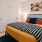 Large bedroom with double door closet