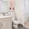 Spacious bathroom connected to the bedroom
